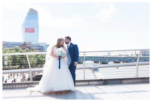 The Swan at Shakespeare's Globe wedding venue