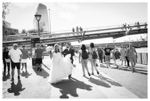 The Swan at Shakespeare's Globe wedding venue