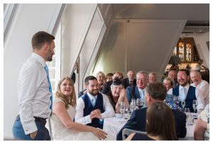 The Swan at Shakespeare's Globe wedding venue