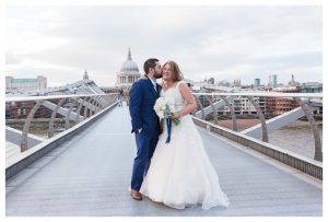The Swan at Shakespeare's Globe wedding venue