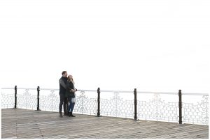 modern Brighton Engagement photography