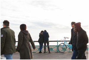 modern Brighton Engagement photography